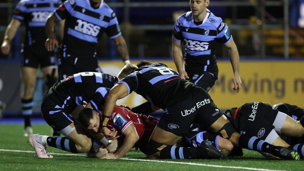 Caerdydd v Scarlets