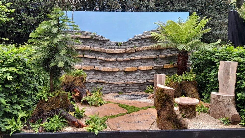 Julie's garden for RHS Chelsea Flower Show