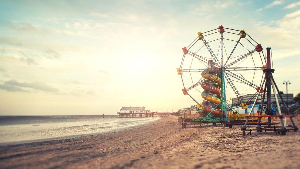 Beach at Cleethorpes