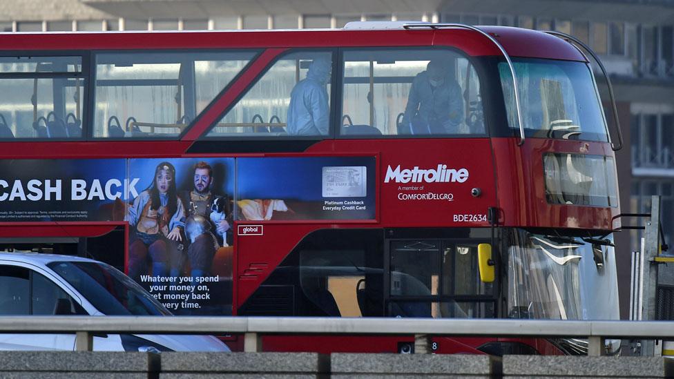 Bus investigated after London Bridge attack