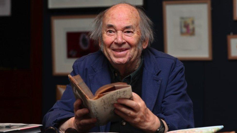 Sir Quentin Blake who has been made a Companion of Honour for services to illustration