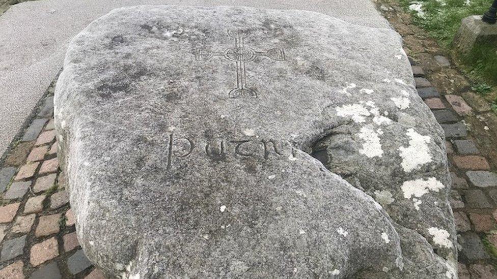 St Patrick's grave