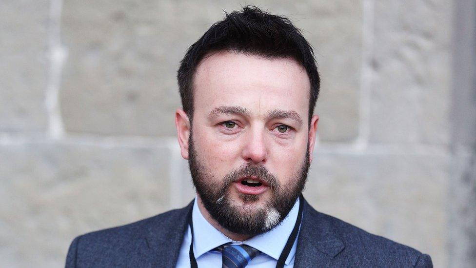 SDLP leader Colum Eastwood