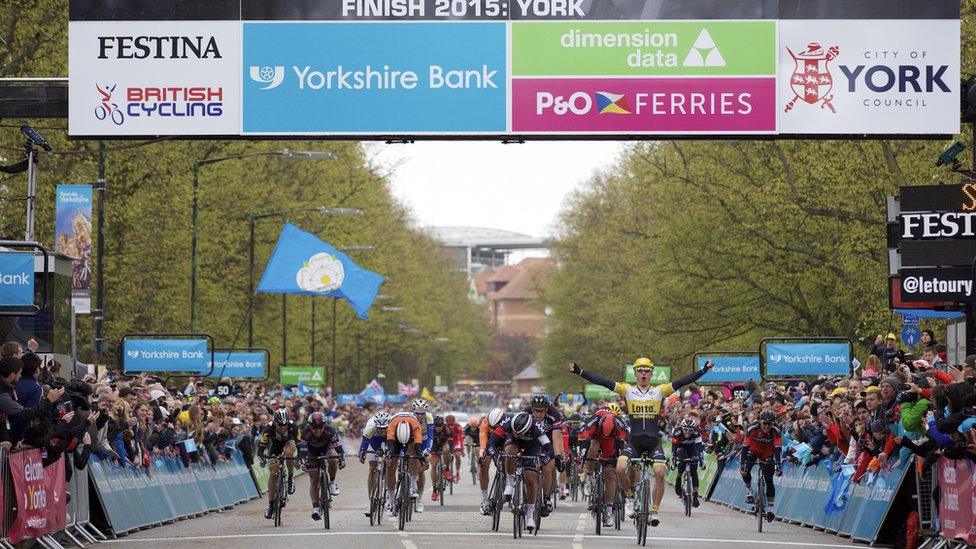 Tour de Yorkshire 2015, York