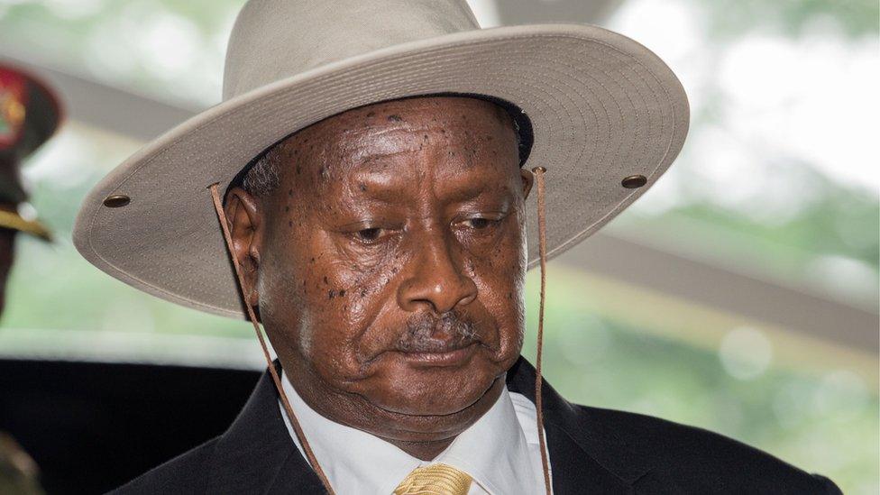 Uganda's Persident Yoweri Museveni