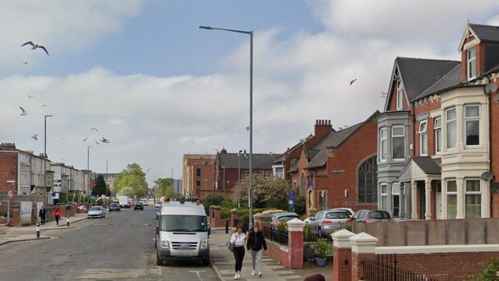 general street view of Southfield Road