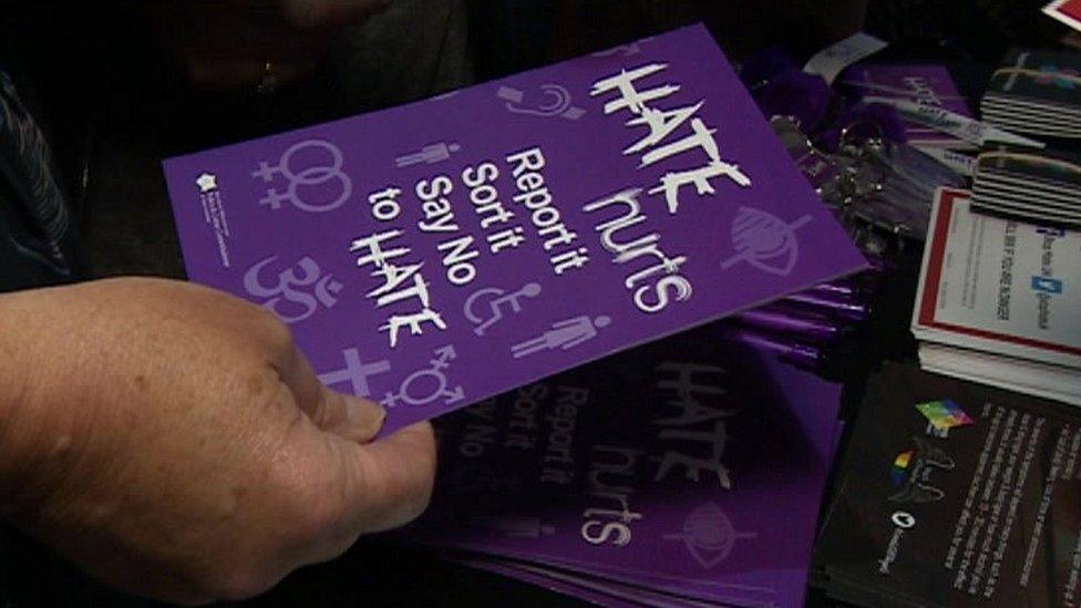 Hate crime leaflet