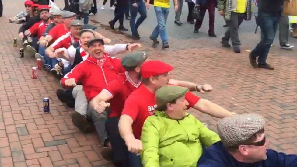 Barnsley FC supporters