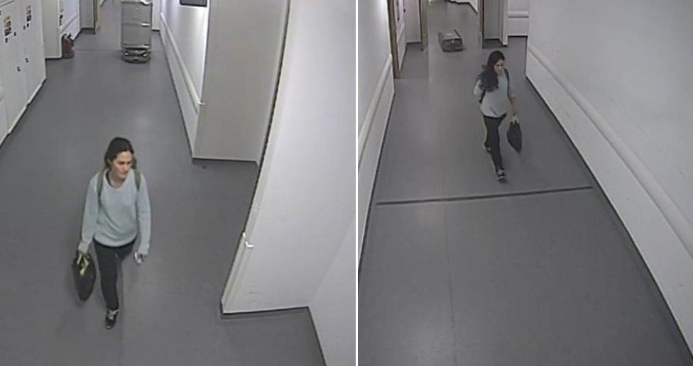 CCTV of Anna Lewis
