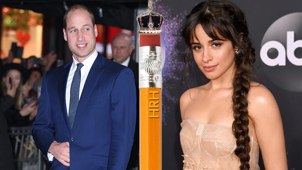 Prince William and Camila Cabello