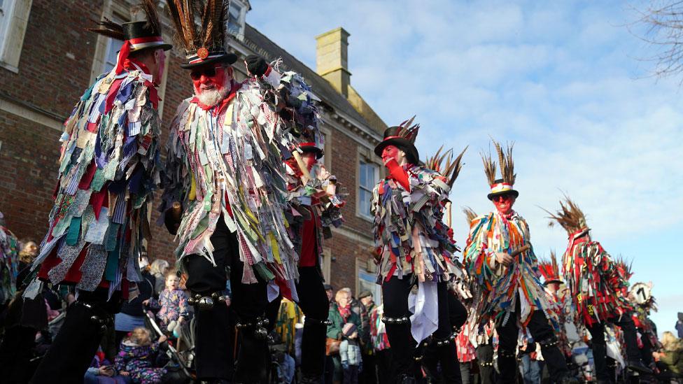 Morris dancers, Whittlesey, 2024