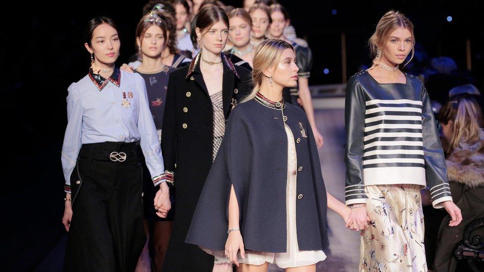 Tommy Hilfiger Women's runway show during Fall 2016 New York Fashion Week