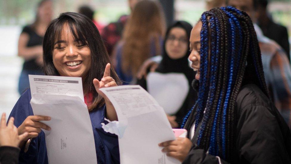 Students get their results