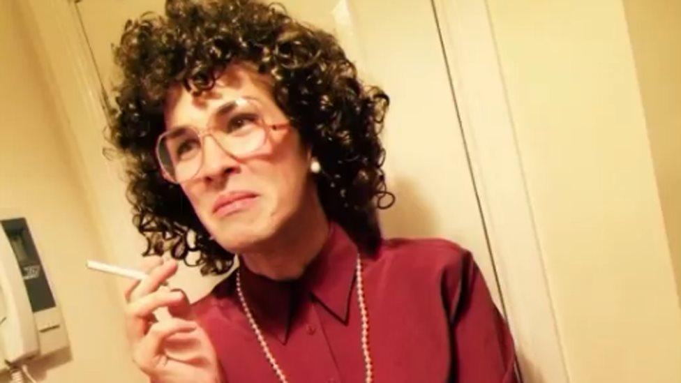 Martyn Hett dressed as Deidre Barlow