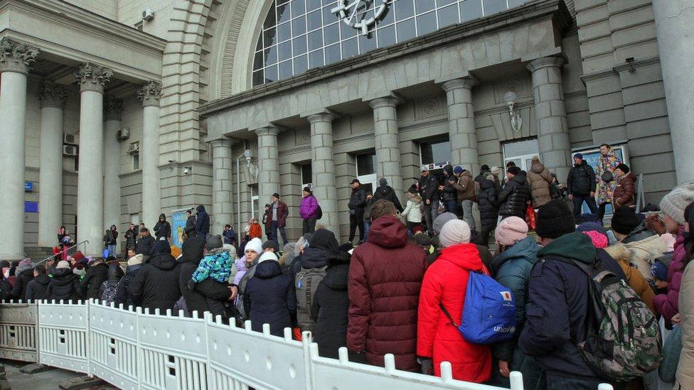 Dnipro train station