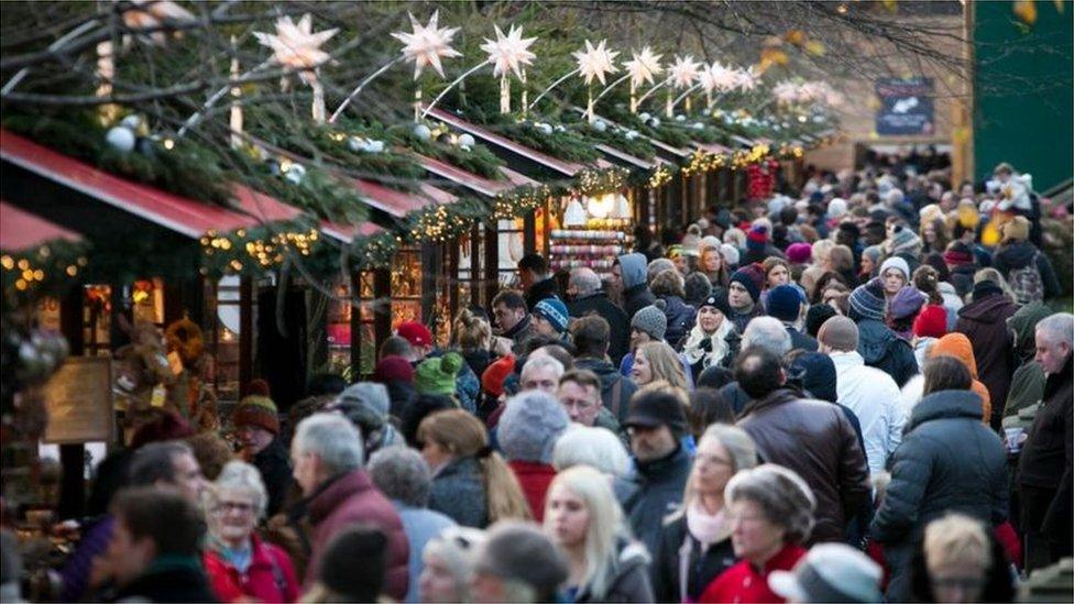 Edinburgh's Christmas market