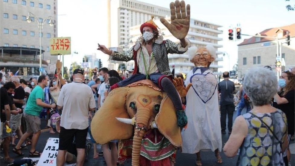 Anti-Netanyahu protest, Jerusalem (07/08/20)