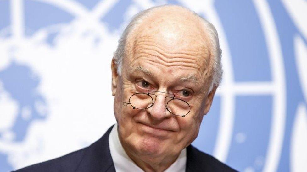 UN special envoy to Syria Staffan de Mistura. Photo: 25 January 2016