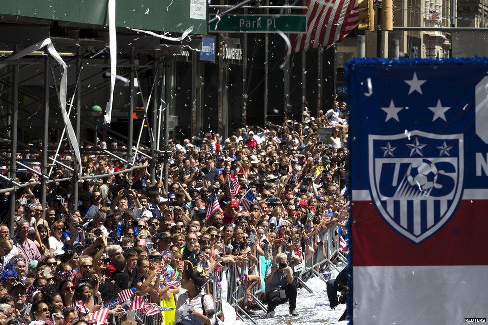 Parade in New York