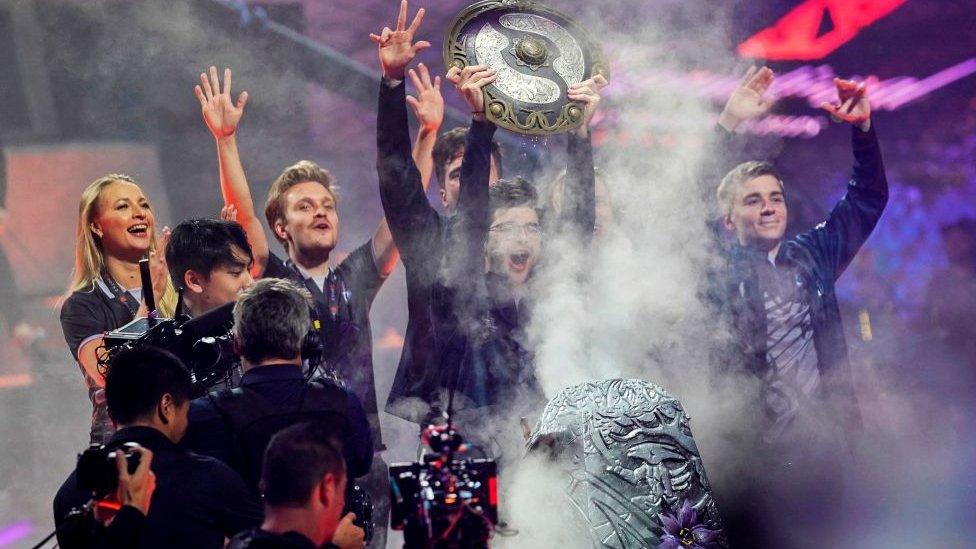 The winners of the International 2019