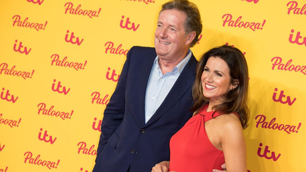 Piers Morgan and Susanna Reid