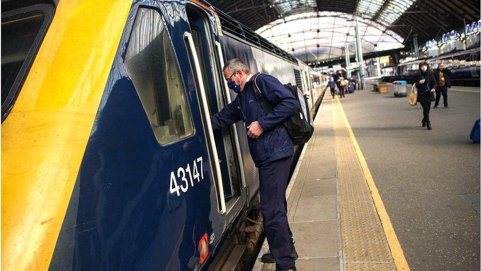 Scotrail train