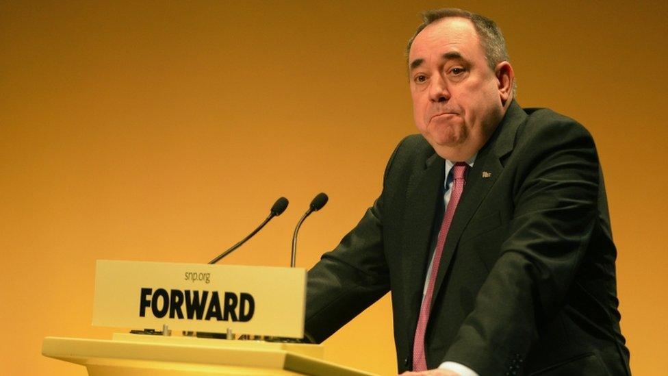 Alex Salmond in 2013