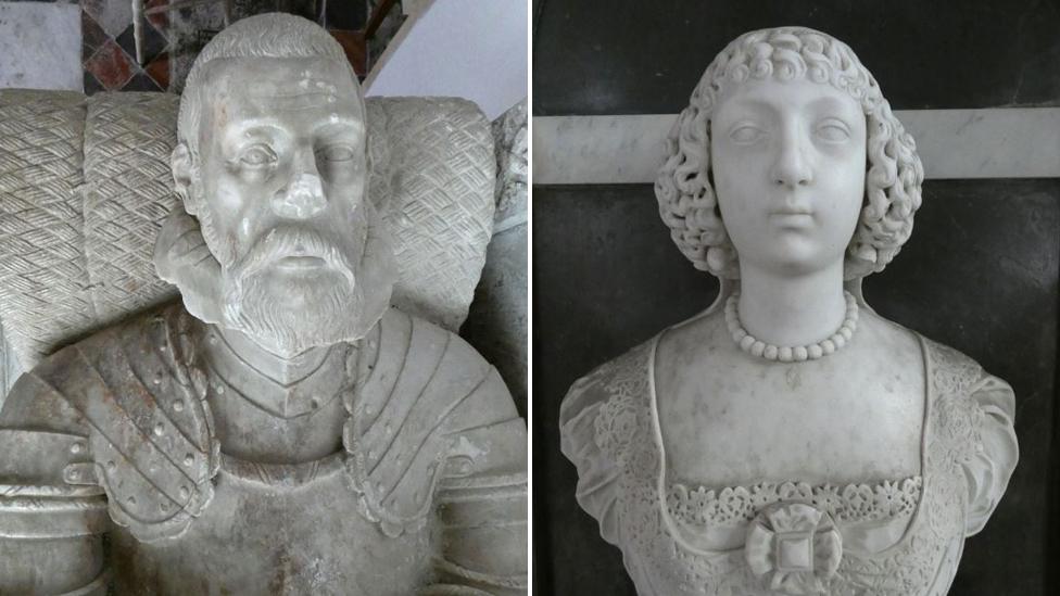 Admiral Sir Clement Paston and Lady Katherine Paxton