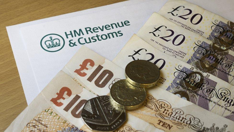 HMRC and money