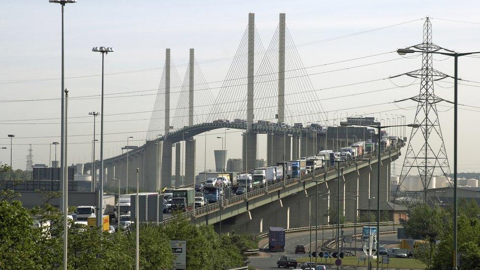 Queen Elizabeth 2 bridge over the Thames