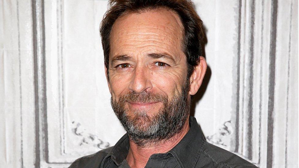 Luke Perry in October 2018