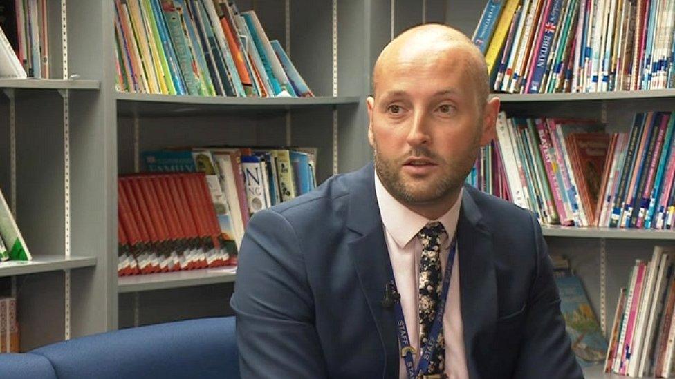 Mark Duce, head teacher at Queensway Primary School