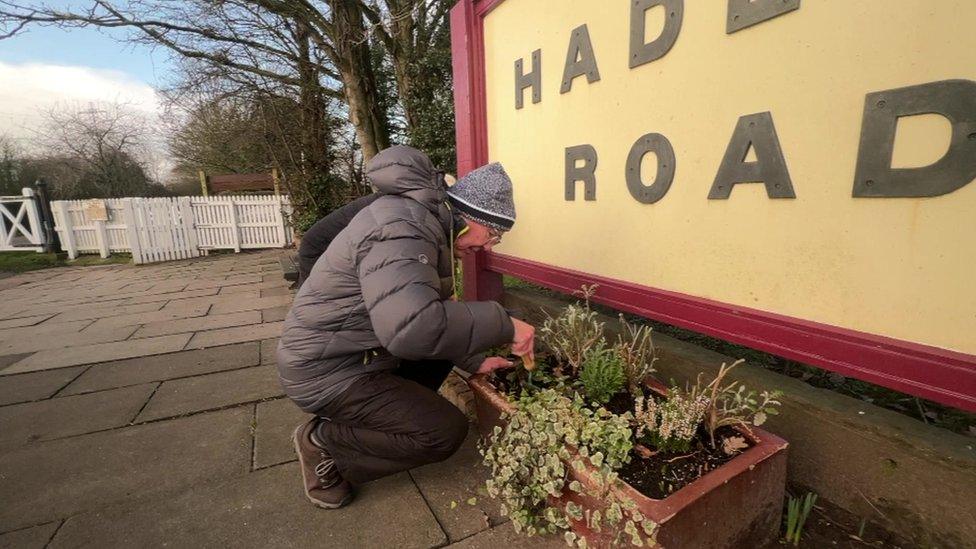 Hadlow Road station