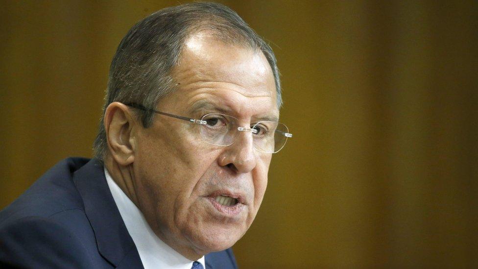 Russian Foreign Minister Sergei Lavrov (26 Jan 2016)