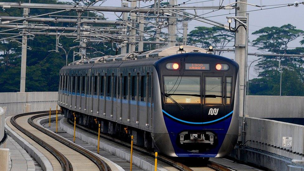 Jakarta MRT train