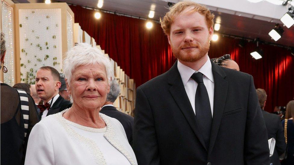 Judi Dench and Sam Williams