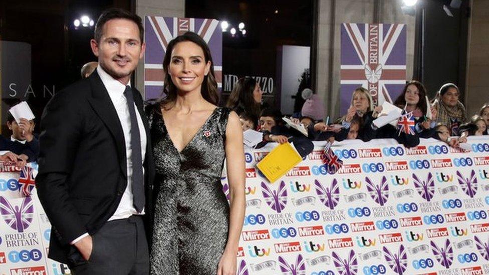 Frank and Christine Lampard