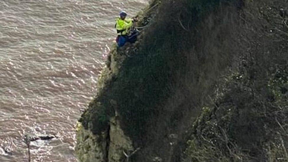 Cliff rescue