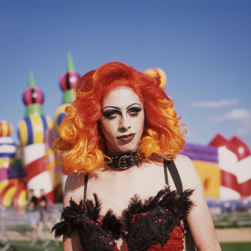 Portrait of Roxy at Margate Pride