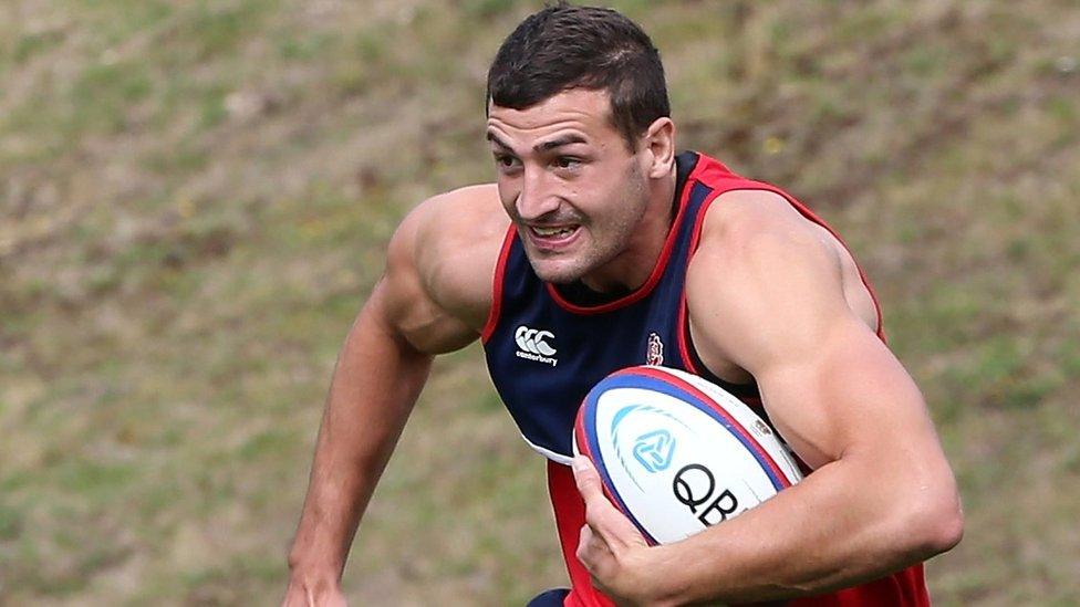 Jonny May pictured during England pre-World Cup training