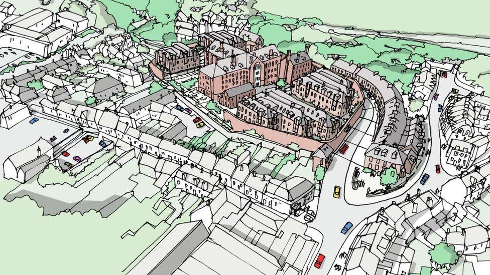 Dorchester Prison plans