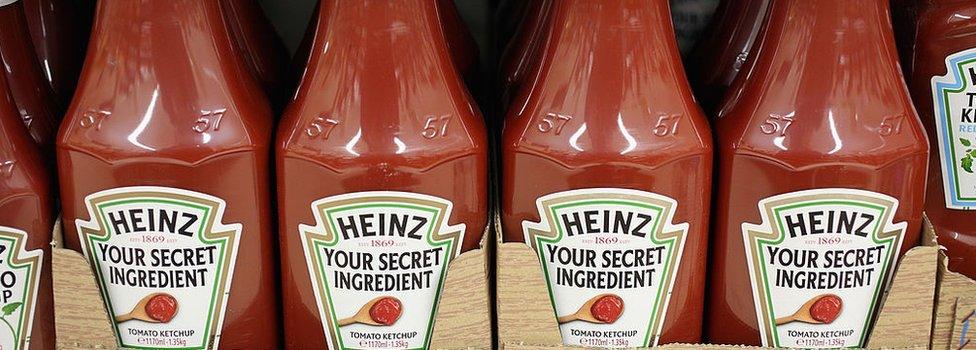 Ketchup bottles