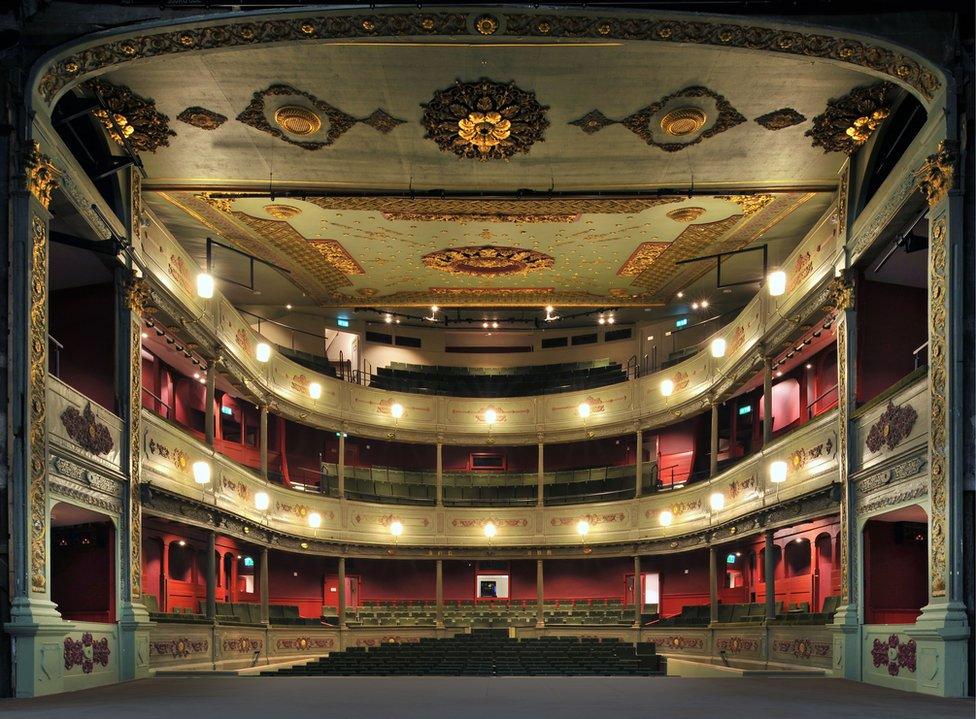 Bristol Old Vic Theatre auditorium