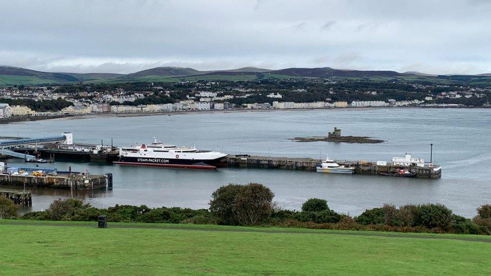 Manannan in Douglas harbour