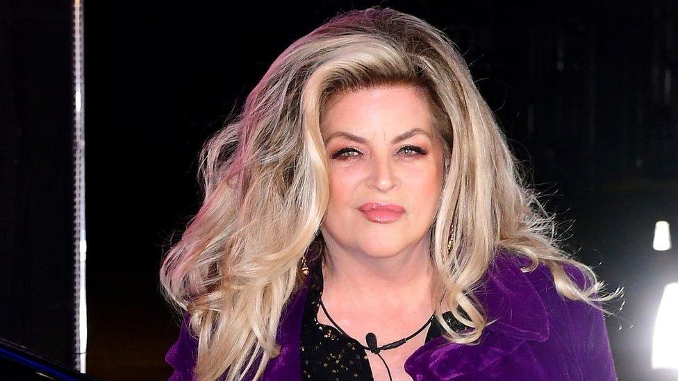 Actress Kirstie Alley outside the Celebrity Big Brother House on 16 August 2018