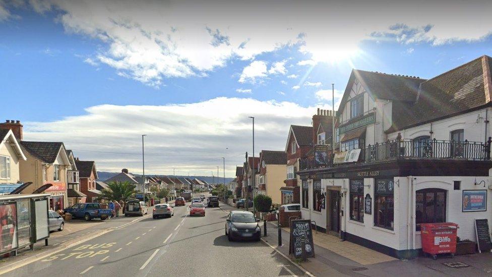 Portland Road area of Weymouth near the Wyke Smugglers Pub