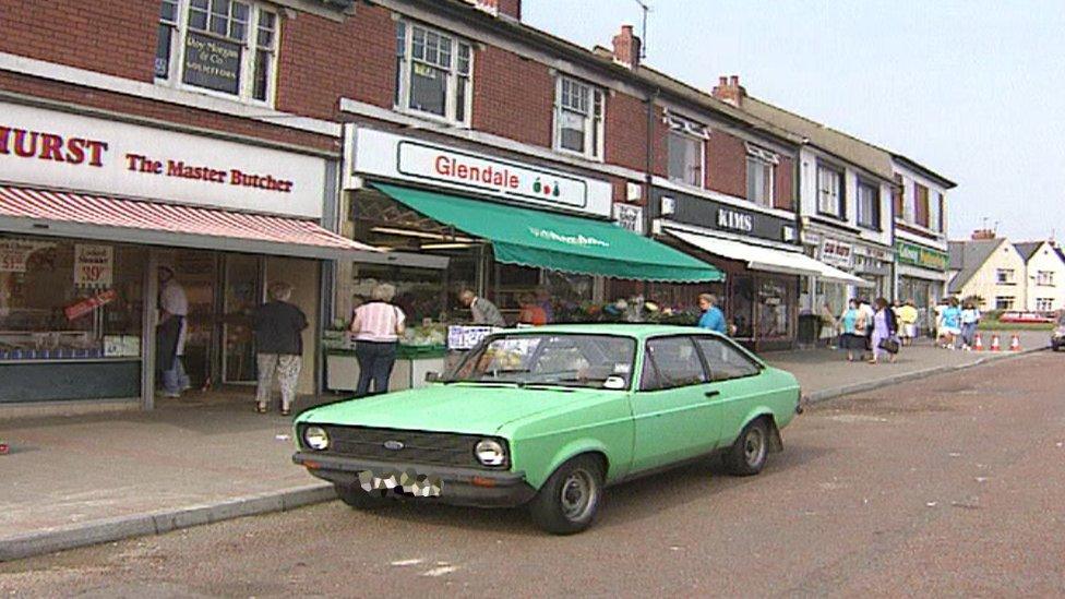 Wilson Road in Ely in 1991