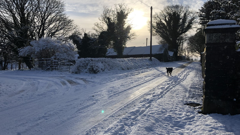 snow in derry