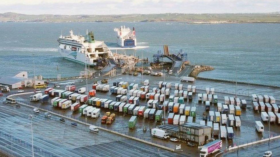 Holyhead port