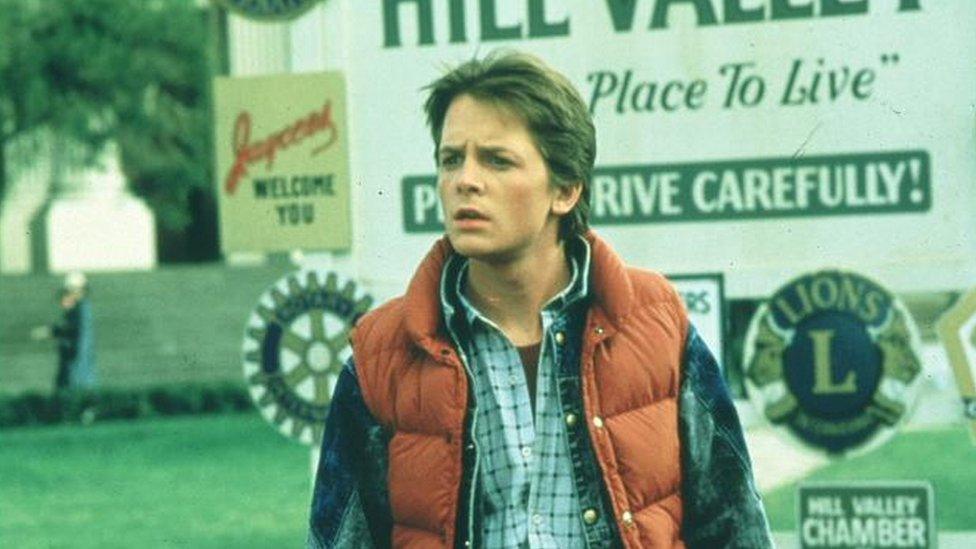 Michael J Fox in Back to the Future